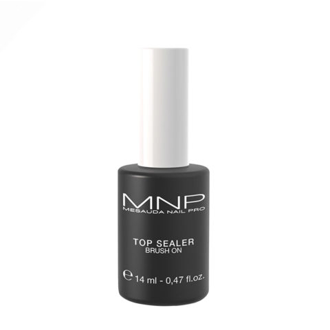 Mesauda MNP Top Sealer Brush On 14ml - top coat  with dispersion for gel nails