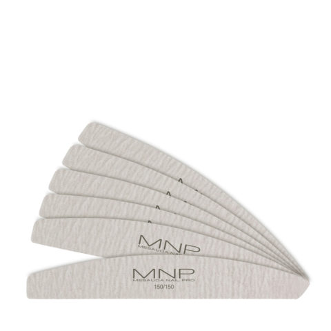 Mesauda MNP Lima Arco Zebra Anima Verde 150/150 6 pz - medium coarse grit file