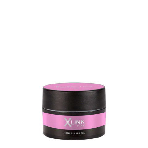 Mesauda MNP Xlink Pink Fiber Builder Gel 10gr - builder gel with glass fibres