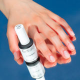 Mesauda MNP Fiber Base 105 White Jade 14ml - base for semi-permanent nail polish and gel