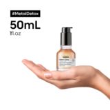 L'Oréal Professionnel Paris Serie Expert Metal Detox Oil 50ml - damaged hair oil