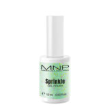 Mesauda MNP Sprinkle Gel Polish 103 Mint Sundae 10ml - semipermanent nail polish with sprinkled effect