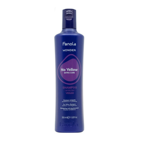 Fanola Wonder No Yellow Extra Care Shampoo 350ml - anti-yellow shampoo