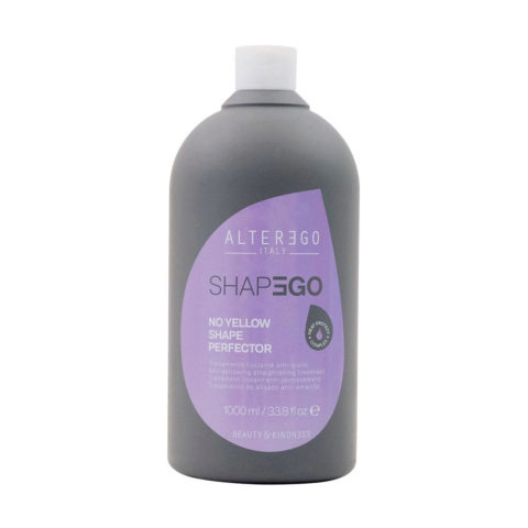 Alterego Shapego No Yellow Shape Perfector 1000ml - smoothing anti-frizz treatment