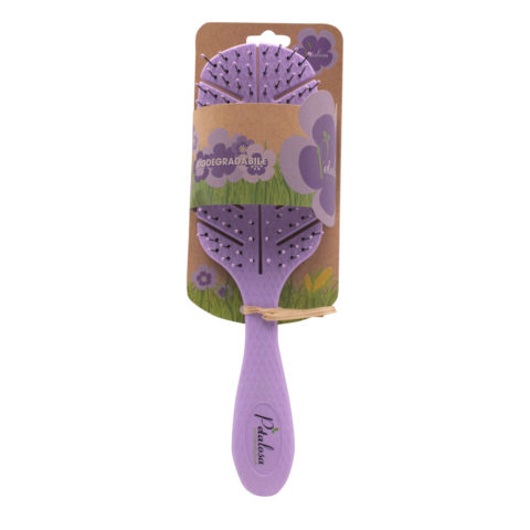 Petalosa Biodegradable Detangling Brush - purple colour