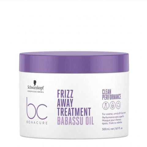 Schwarzkopf BC Bonacure Frizz Away Treatment 500ml - intensive anti-frizz treatment