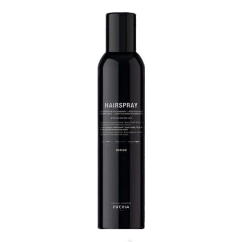 Previa HairSpray Volumising Medium Hold 350ml - medium-hold volumising ecological hairspray