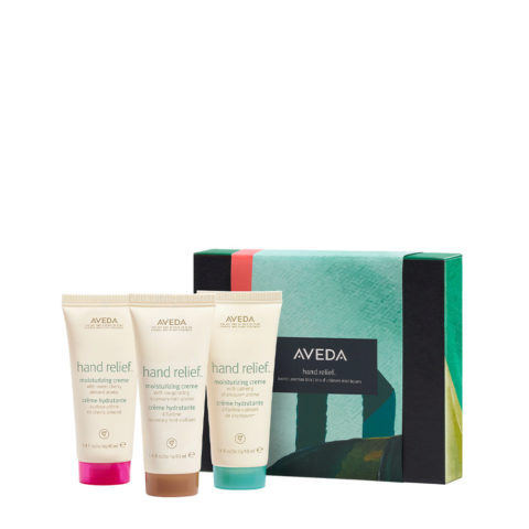 Aveda Hand Relief Iconic Aromas Trio - hand creams box
