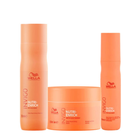 Wella Routine Completa per Capelli Secchi o Stressati - Wella Invigo Complete Routine for Dry or Stressed Hair