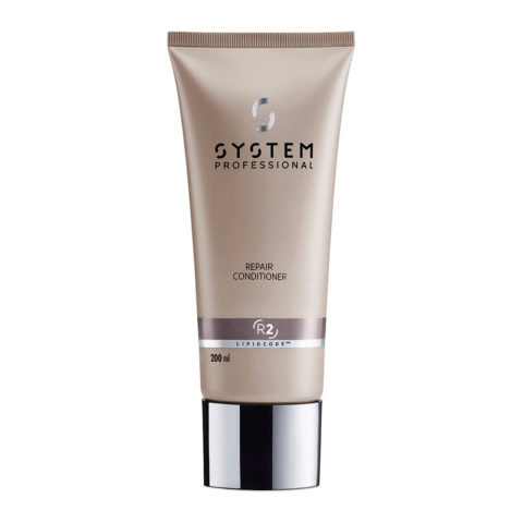 System Professional Repair Conditioner R2, 200ml - Keratin Conditioner Damaged hair