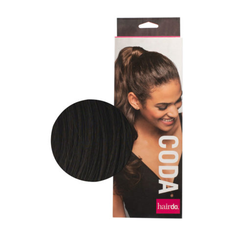 Hairdo Wavy Ponytail Dark Brown R4  58cm - wavy ponytail
