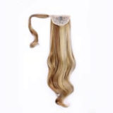 Hairdo Wavy Ponytail Medium Copper Brown 58cm - wavy ponytail