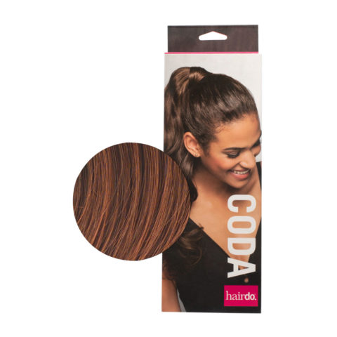 Hairdo Wavy Ponytail  Dark Copper Red  58cm - wavy ponytail