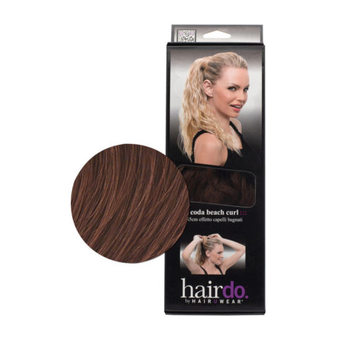 Hairdo Wavy Ponytail R33 Copper Mahogany Brown 46cm