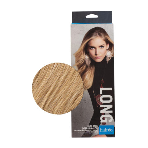 Hairdo Curl Back Extension Medium Golden Blond 41cm - waves extension with natural layering