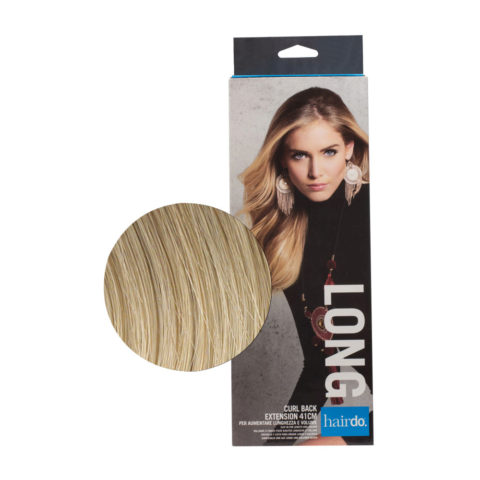 Hairdo Curl Back Extension Light Blond 41cm - waves extension with natural layering