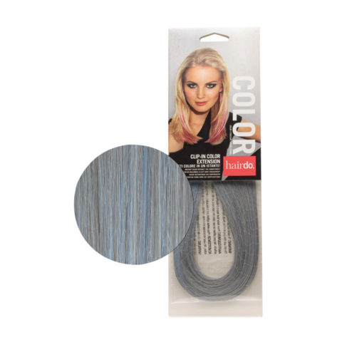 Hairdo Clip-In Color Extension Ice-Blue 36cm