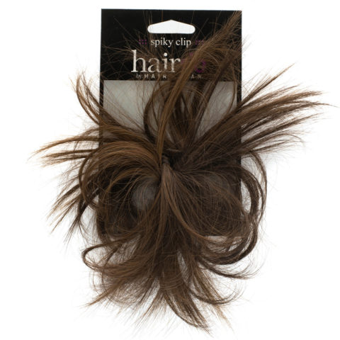 Hairdo Spiky Clip Light Brown 3x41cm - tousled effect extension 