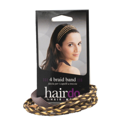 Hairdo 4 Braid Band R1 R4 R6 Light Brown/Medium Blonde  - elastic hair bands