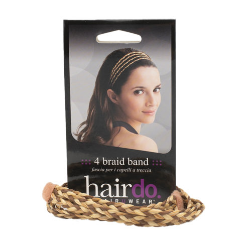 Hairdo 4 Braid Band R14 R25 R27 Medium Blonde/Reddish - elastic hair bands