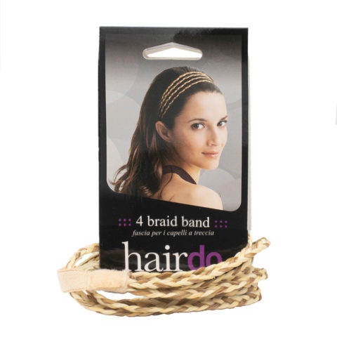 Hairdo 4 Braid Band Light Blonde/Platinum - elastic hair bands
