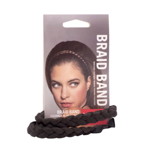Hairdo Braid Band dark brown - braid band