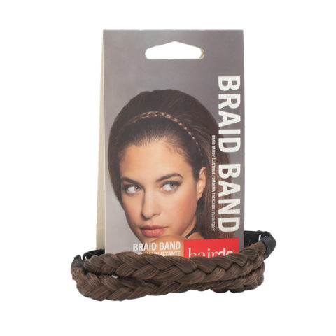 Hairdo Braid Band Medium brown / Auburn - braid band