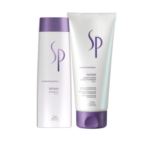 Wella System professional Repair Shampoo 250ml Conditioner 200ml Perfect hair 150ml Hair