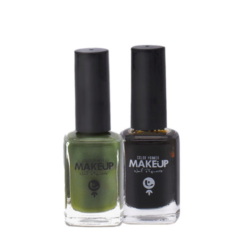 Tecna Nail Polishes GR1 Green 12ml + BK1 Black 12ml