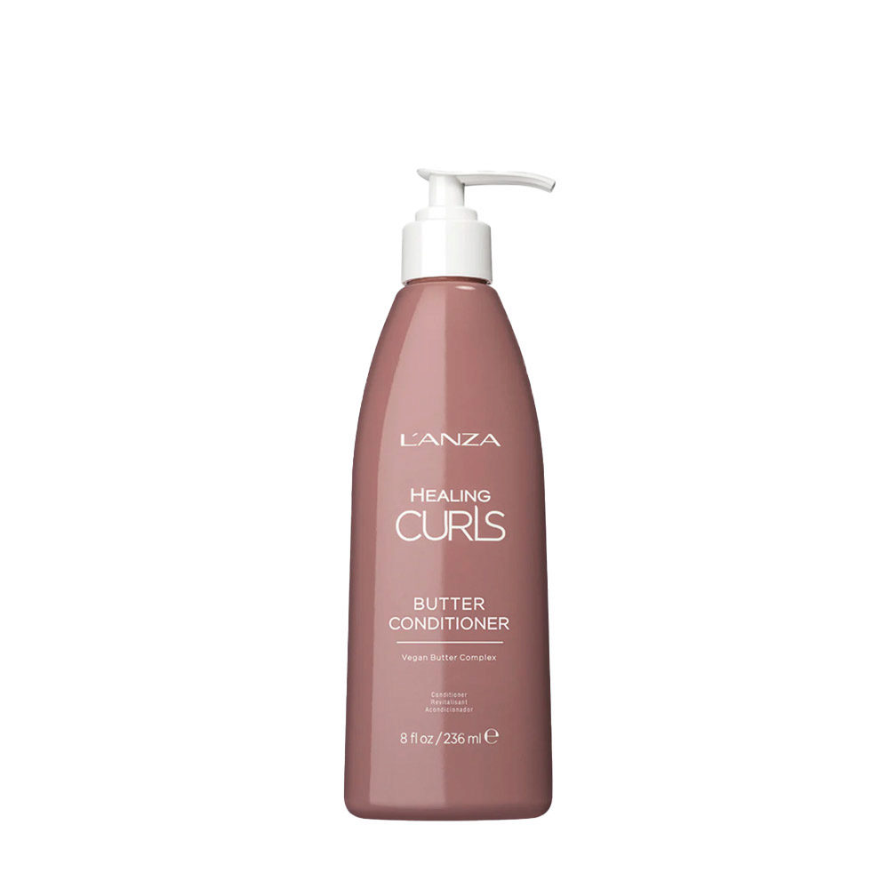 L' Anza Healing Curls Butter Conditioner 236ml - nourishing conditioner for curly hair