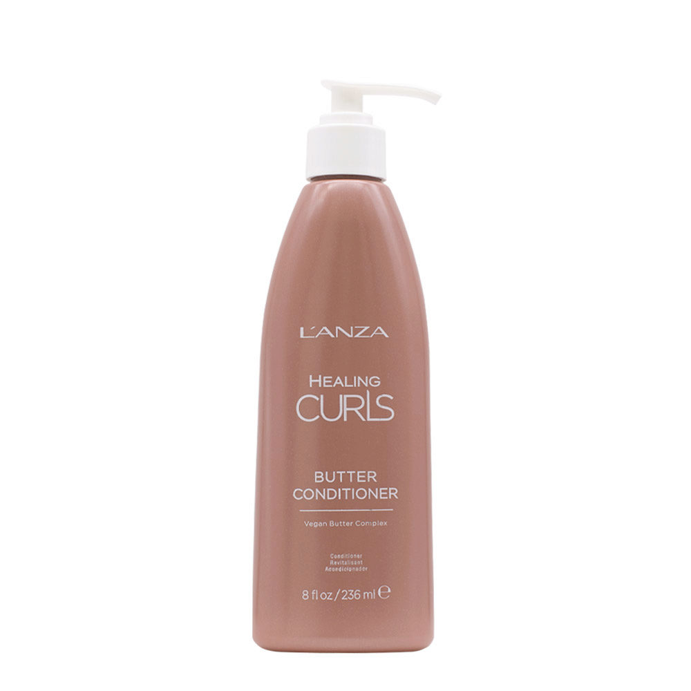 L' Anza Healing Curls Butter Conditioner 236ml - nourishing conditioner for curly hair