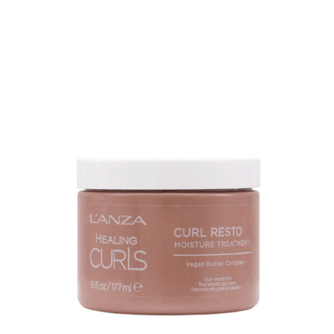 L' Anza Healing Curls Restore Moisture Treatment 177ml - nourishing treatment for curly hair