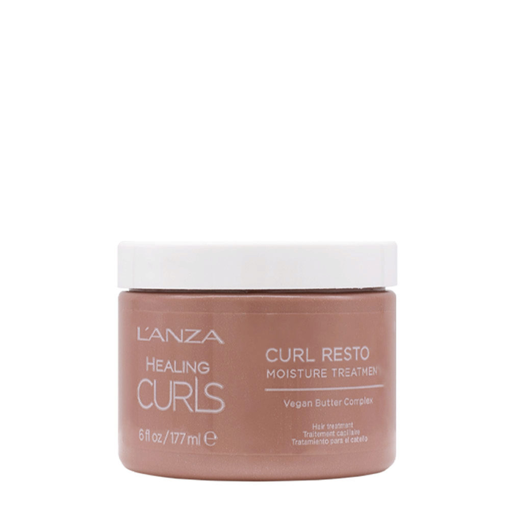 L' Anza Healing Curls Restore Moisture Treatment 177ml - nourishing treatment for curly hair