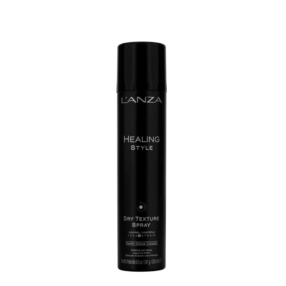 L' Anza Healing Style Dry Texture Spray 300ml - medium hold spray