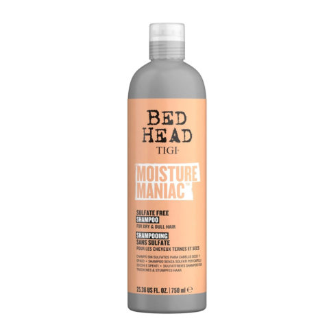 Tigi Bed Head Moisture Maniac Shampoo 750ml - shampoo for dry, dull hair