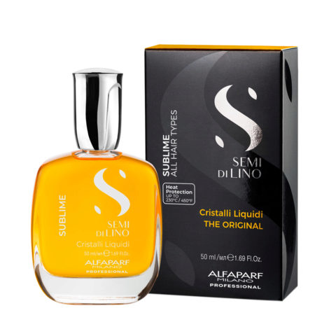 Alfaparf Milano Semi Di Lino Sublime Cristalli Liquidi The Original 50ml - illuminating serum