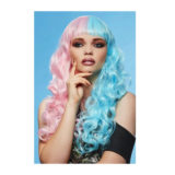 Manic Panic Cotton Candy Angel Siren Wig - light blue-pink pastel wig