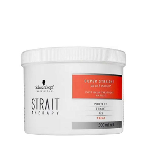 Schwarzkopf Strait Therapy Post Balm Treatment Masque 500ml - post straightening treatment