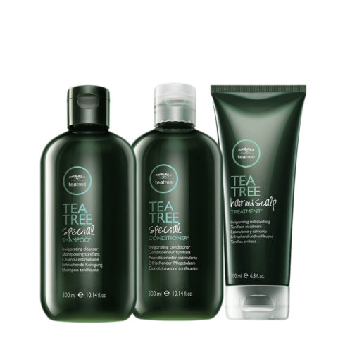 Tea Tree Special Shampoo 300ml Conditioner 300ml Hair and Scalp Treatment 200ml