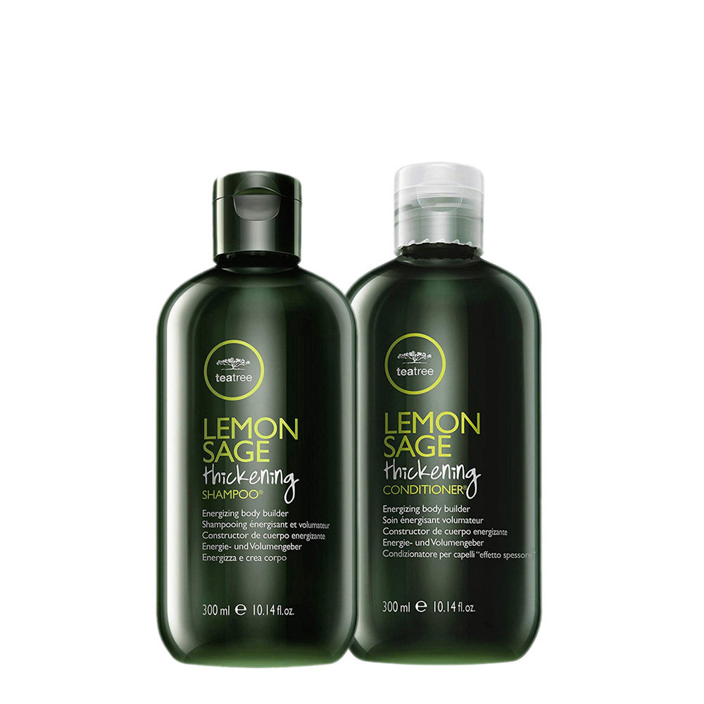 Tea Tree Lemon Sage Thickening Shampoo 300ml Conditioner 300ml