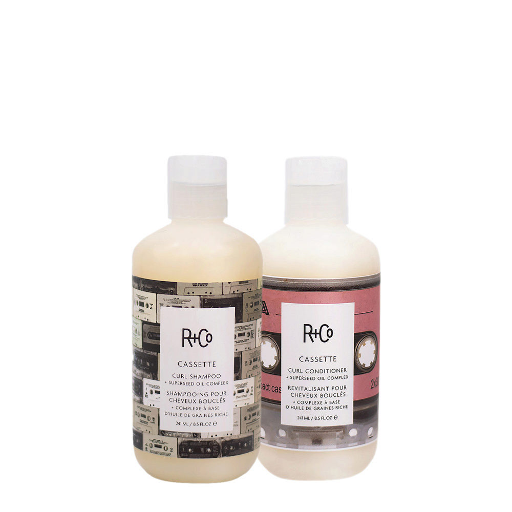 R+Co Kit Curly Hair Shampoo 241ml Conditioner 241ml