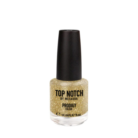 Mesauda Top Notch Prodigy Nail Colour 205 Gold Addict 14ml   - nail polish