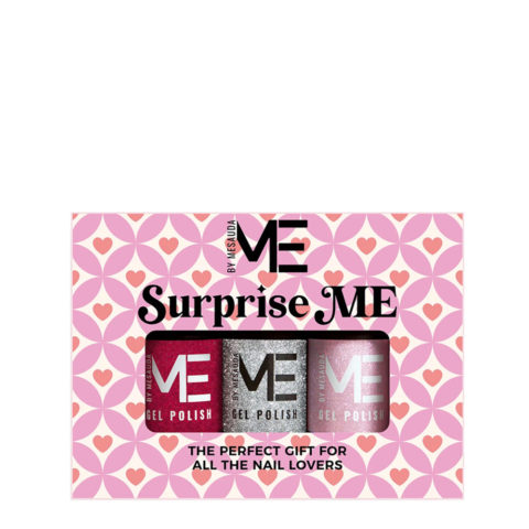 Mesauda ME Gel Polish Surprise Set 3x4,5ml - box 3 semi-permanent nail polishes