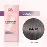 Wella Shinefinity 04/12 Medium Brown 60ml - demi-permanent color