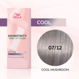 Wella Shinefinity 07/12 Matte Medium Ash Blonde 60ml - demi-permanent color