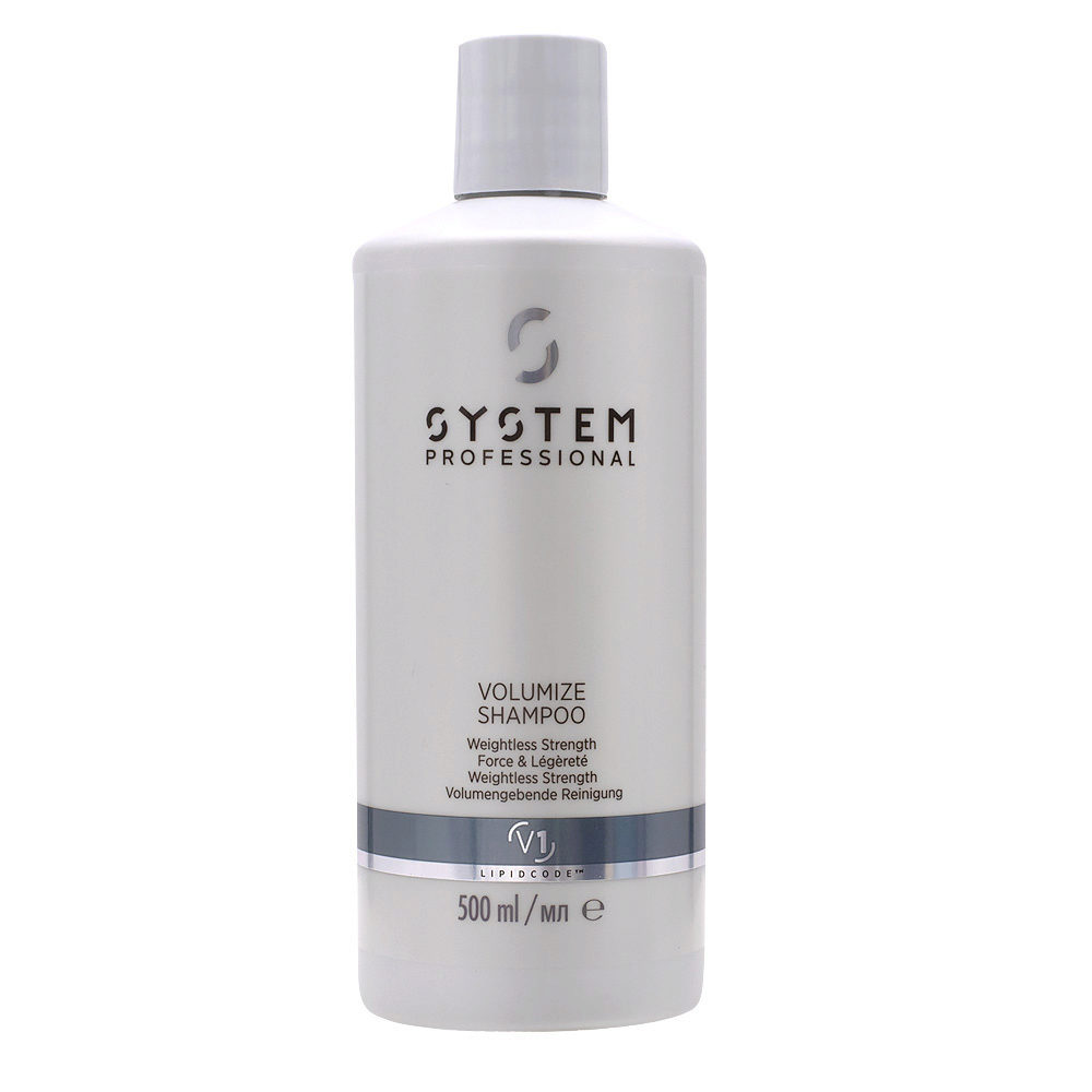 System Professional Volumize Shampoo V1, 500ml - Volumizing Shampoo