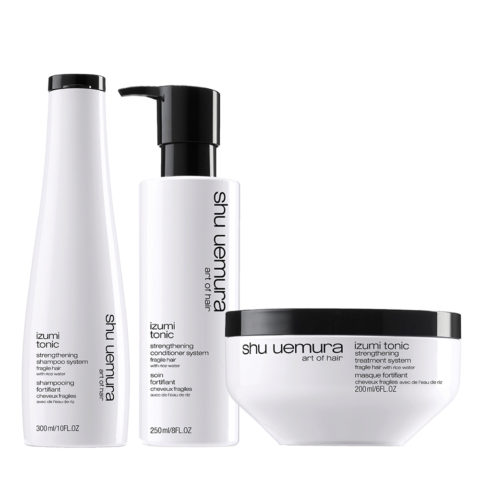 Shu Uemura Izumi Tonic Shampoo 300ml Conditioner 250ml Mask 200ml