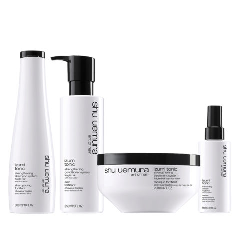 Shu Uemura Izumi Tonic Shampoo 300ml Conditioner 250ml Mask 200ml Serum 90ml