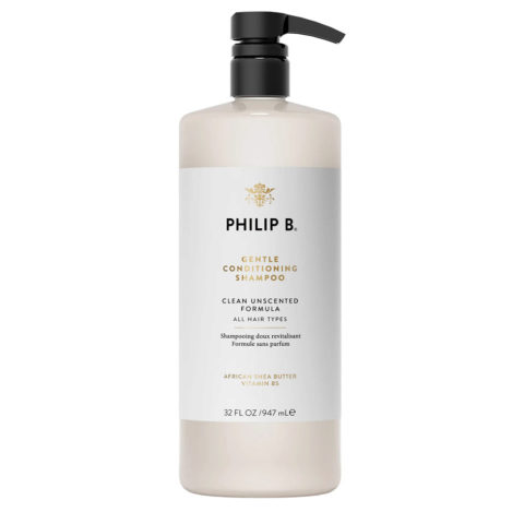 Philip B Gentle Conditioning Shampoo 947ml - moisturising shampoo for fine hair