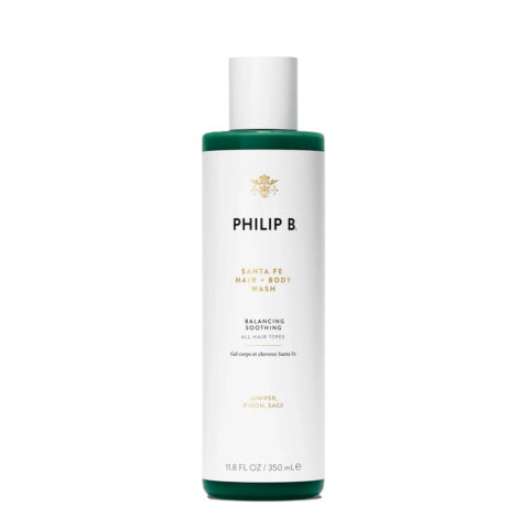 Philip B Santa Fe Hair + Body Shampoo 350ml - shampoo for frequent washing